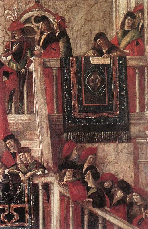 CARPACCIO, Vittore Meeting of the Betrothed Couple (detail) dfg Germany oil painting art